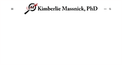 Desktop Screenshot of kimberliemassnick.com